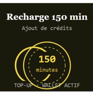 Recharge 150 minutes