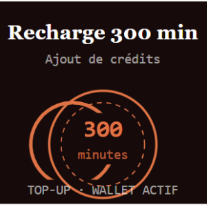 Recharge 300 minutes