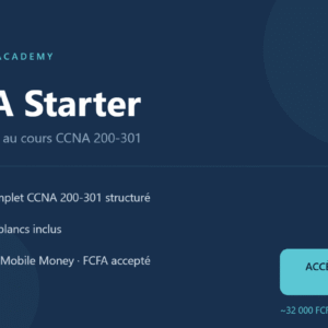 CCNA Starter — Accès complet